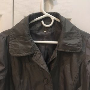 Grey/ Silver Korea Wind Jacket